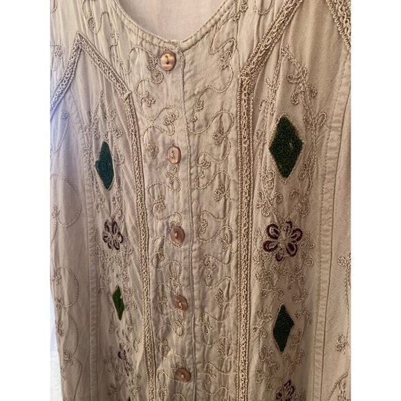 Flower Dress Made in India “One Size” - Picture 3 of 4